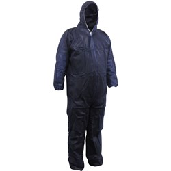 Maxisafe Disposable Coveralls Polypropylene Blue Extra Large