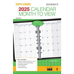 Debden Dayplanner Refill Desk 140x216mm Dated Month To View