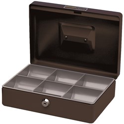 Esselte Classic Cash Box No.10 250 x 180 x 80mm Black 