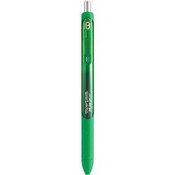 Papermate Inkjoy Gel Pen Retractable Medium 0.7mm Green  