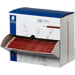 Staedtler 110 Tradition Graphite Pencil HB Dispenser Pack of 100