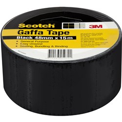 Scotch 933 Gaffa Tape 48mmx15m Black  